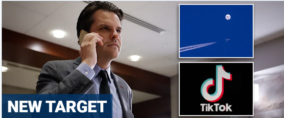 Matt Gaetz calls for Biden to ‘blow up TikTok’ after US military shoots down suspected Chinese spy balloon