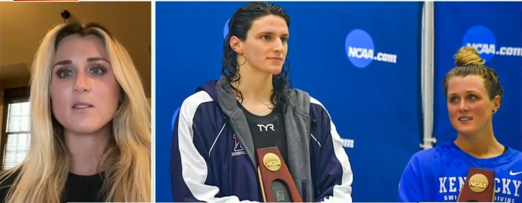 Riley Gaines slams Lia Thomas ‘gaslighting’ opponents of trans athletes in women’s sports: ‘A&nbsp;travesty’