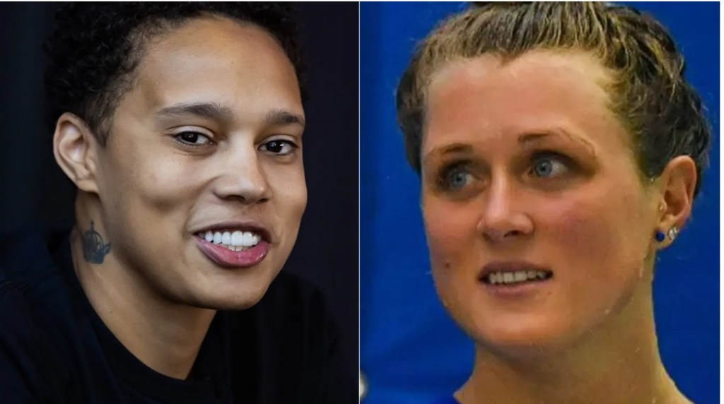 Riley Gaines calls Brittney Griner’s remarks on transgender athlete participation ‘heartbreaking’