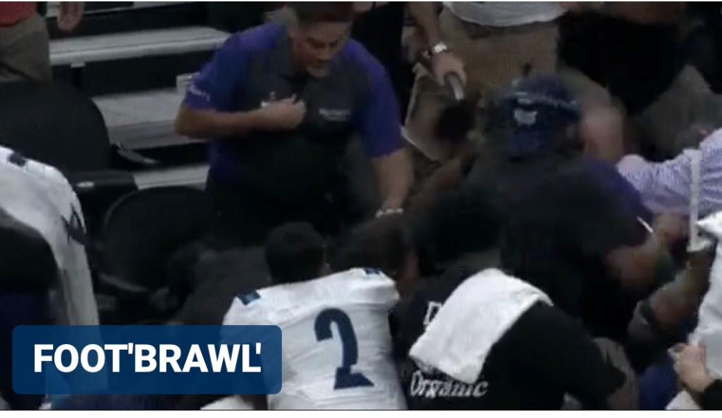 Multiple Indoor Football League players suspended indefinitely, fan ejected following after wild&nbsp;melee