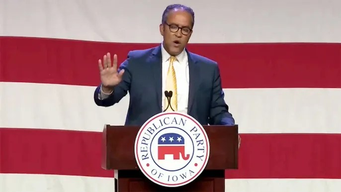 WATCH: GOP presidential candidate, Trump critic Will Hurd booed off stage at Iowa&nbsp;event