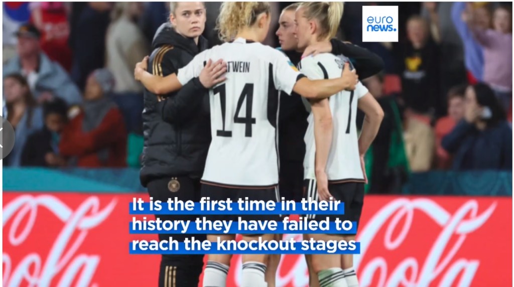 Heartbreak as Germany kicked out of Women’s World Cup after 1-1 draw in&nbsp;Australia