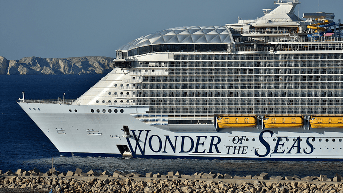Search underway after passenger on world’s largest cruise ship goes&nbsp;overboard