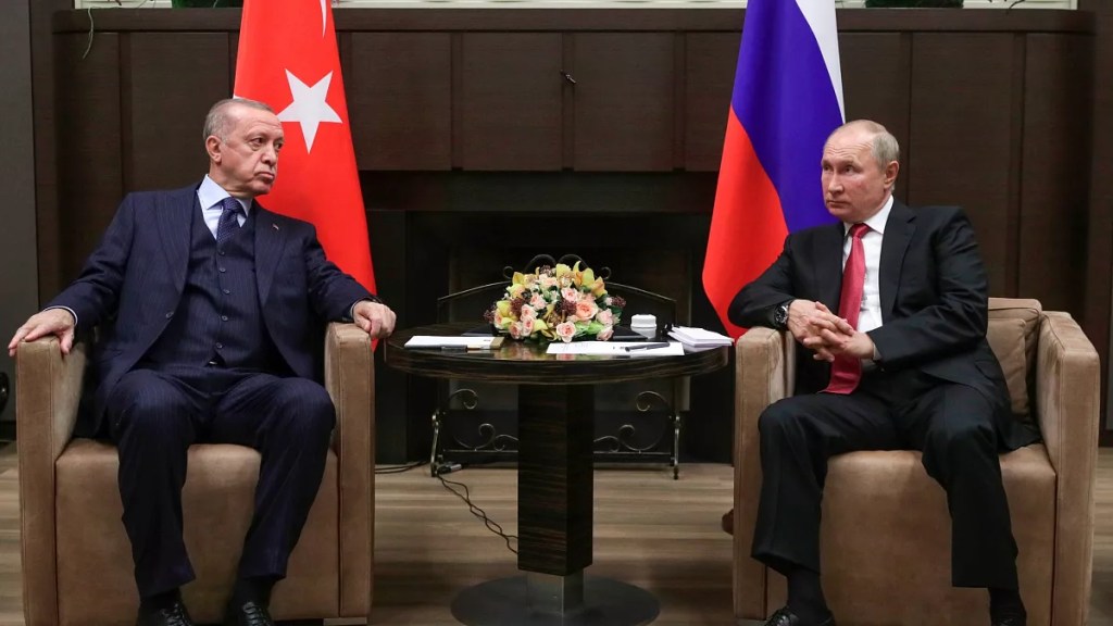 Ukraine War: Putin set to meet Erdogan in Black Sea grain talks as Russia attacks Ukrainian&nbsp;port