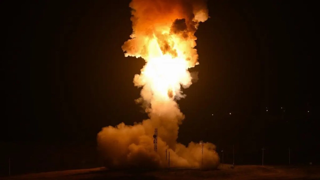 US launches unarmed ICBM to test nuclear capabilities amid tensions with North&nbsp;Korea