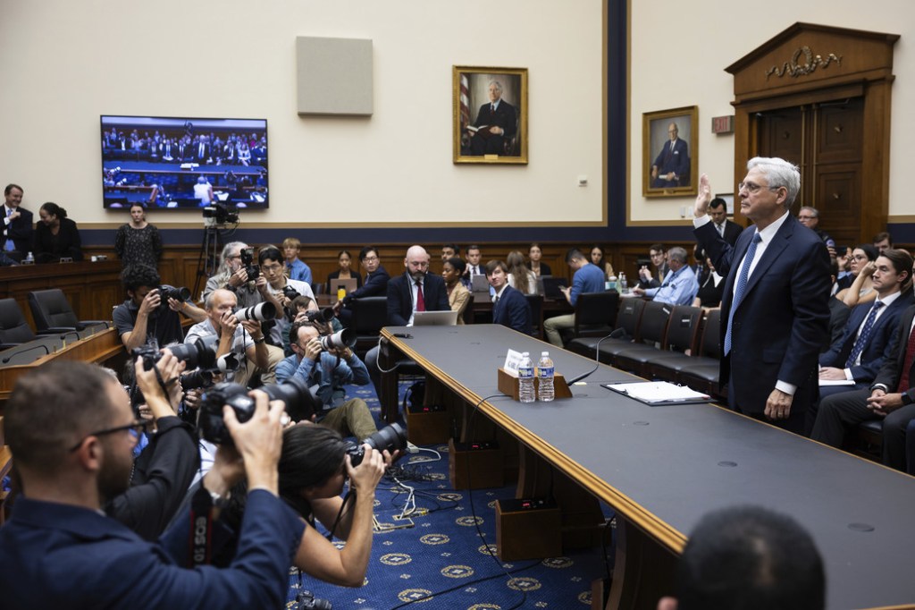 Attorney General Merrick Garland squared off with House Republicans over the Hunter Biden probe