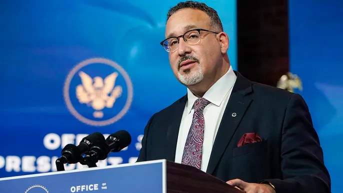 Education Secretary Cardona rips ‘misbehaving’ parents ‘acting like they know what’s right for&nbsp;kids’