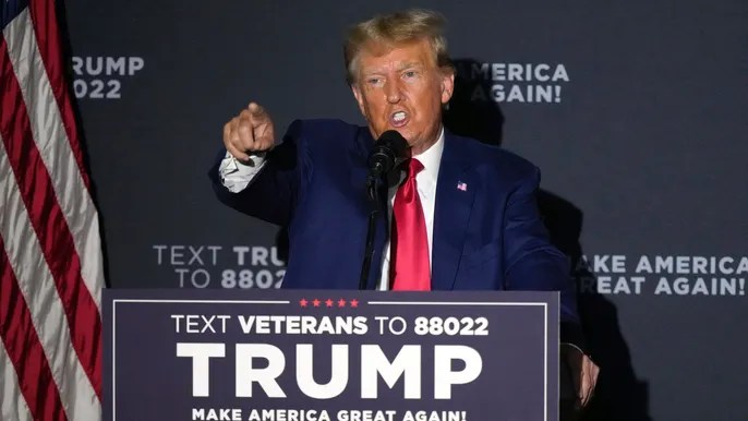 Trump’s an infrequent visitor in this key primary state, but his campaign insists they’re ‘hammering&nbsp;it’