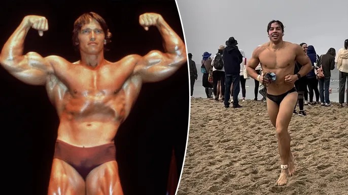 Arnold Schwarzenegger’s bodybuilder son is spitting image of famous&nbsp;dad