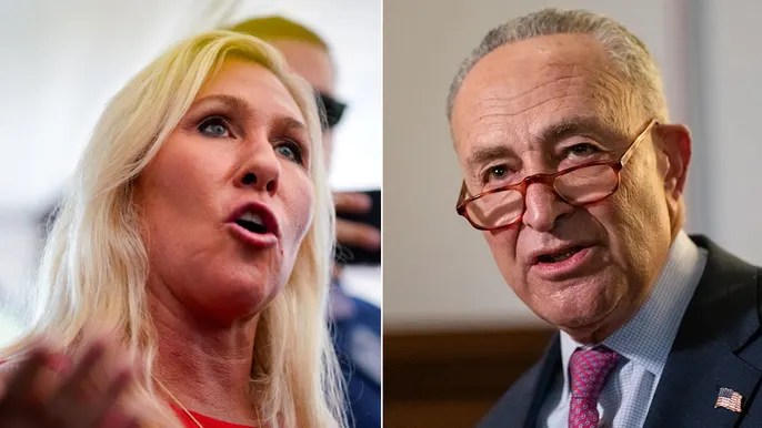 Schumer responds to calls for Trump to be speaker of House: ‘No thanks, we’re&nbsp;good’