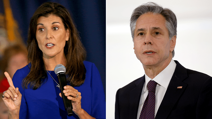 Haley slams Blinken as ‘irresponsible’ for saying no link between Israel attack and $6B released to&nbsp;Iran