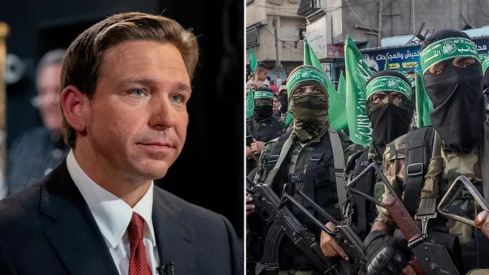 DeSantis says he would cancel student visas, deport foreign nationals celebrating Hamas if elected&nbsp;president