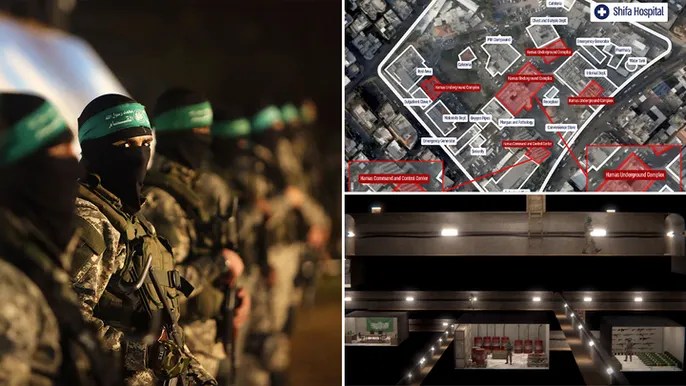 Hamas terror base is hidden beneath Gaza’s largest hospital, Israel&nbsp;alleges