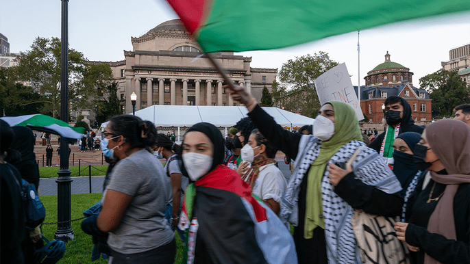 Columbia suspends anti-Israel student groups for ‘threatening rhetoric and intimidation’
