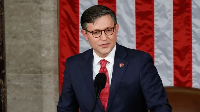 House passes bill to avert government shutdown, Speaker Johnson notches first big legislative&nbsp;win