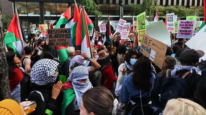 Pro-Palestinian group posts NYC map of locations ‘tied’ to ‘Genocide’ in Gaza: ‘Globalize the&nbsp;Intifada’