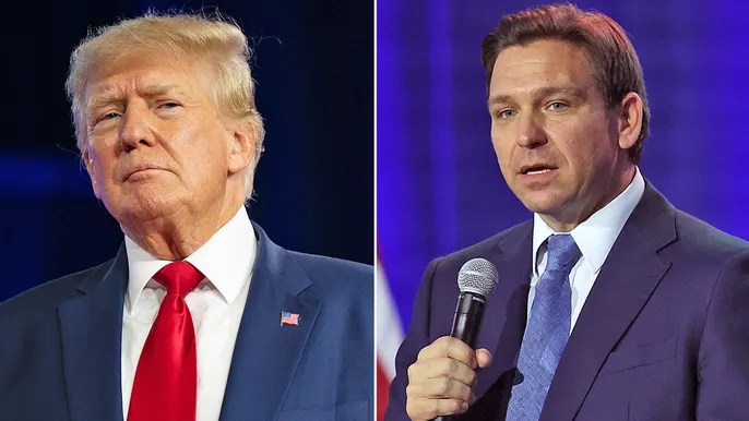 Trump campaign calls DeSantis ‘thirsty OnlyFans wannabe’ for debating Newsom: ‘Kiss of&nbsp;death’