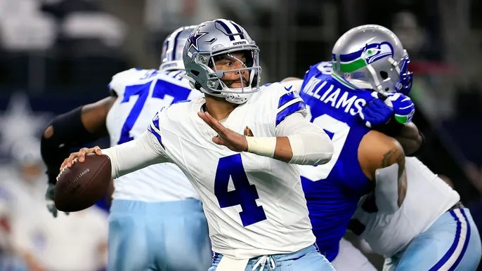 Dak Prescott leads Cowboys’ 4th-quarter comeback to beat Seahawks in thrilling&nbsp;shootout