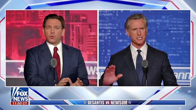 Red vs Blue State Debate highlights: Top 5 moments from the DeSantis, Newsom&nbsp;slugfest