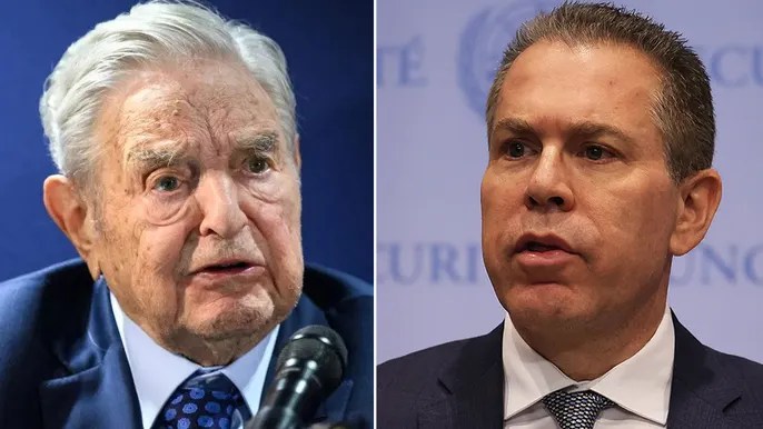 Israel’s UN ambassador slams Soros for donations to ‘pro-Hamas groups’ seeking destruction of Jewish&nbsp;state