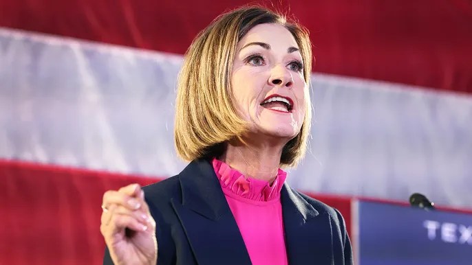 Iowa Gov. Reynolds, with DeSantis, takes aim at Trump over ‘misleading’ TV&nbsp;ad