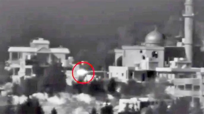 Israel-Hamas war: IDF releases footage allegedly showing Hezbollah firing from&nbsp;mosque