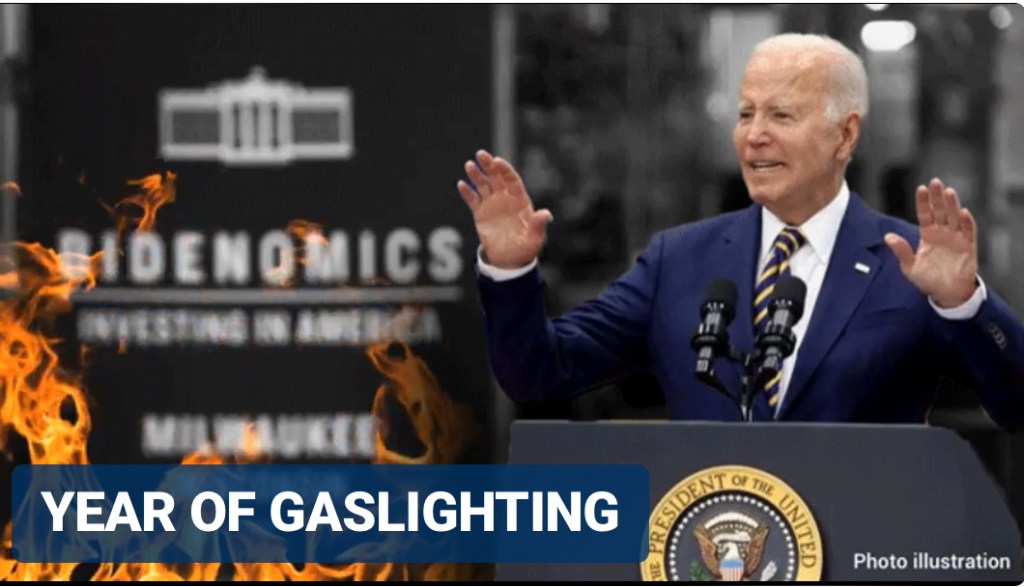 Media spent 2023 trying to convince financially strapped Americans that economy is ‘booming’ under&nbsp;Biden