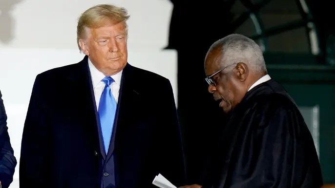 Justice Thomas should ‘absolutely’ recuse himself from Trump ballot access decision: Dem&nbsp;lawmaker