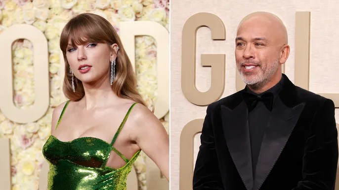 Taylor Swift’s Golden Globes night: singer unimpressed by host Jo Koy’s joke, reunites with Selena&nbsp;Gomez