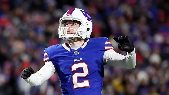 Bills’ Tyler Bass misses game-tying kick as Chiefs move on to AFC Championship&nbsp;Game