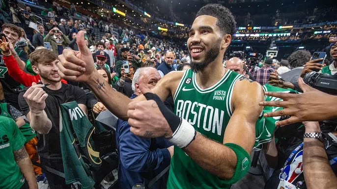Celtics’ Jayson Tatum praises Boston fans despite criticism toward&nbsp;them