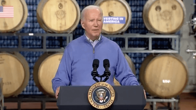 Biden blasted for his ‘best gibberish yet’ in Wisconsin brewery speech: ‘Different&nbsp;language’