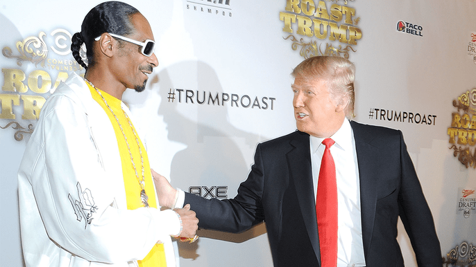 Snoop Dogg praises Donald Trump: ‘Nothing but love and&nbsp;respect’