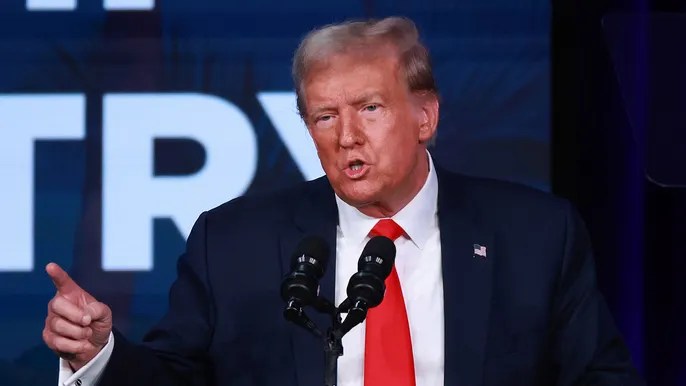 Trump rips ‘foolish’ GOP candidate after Dems flip Santos’ House&nbsp;seat