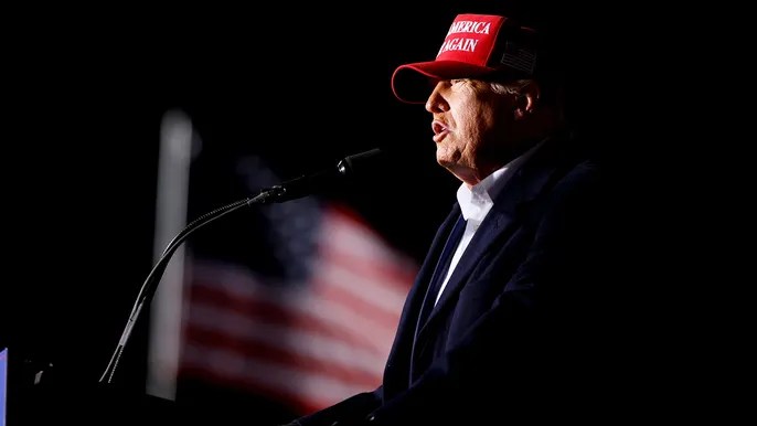 ‘Campaigning during the night’: Dueling court hearings highlight Trump’s challenges in 2024&nbsp;election