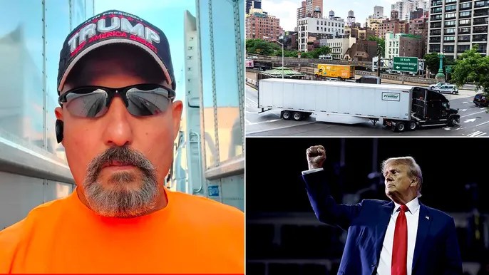 Truckers for Trump to boycott driving to New York City after $355M fraud&nbsp;ruling