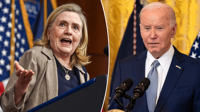 Hillary Clinton says to move on from Biden’s age: ‘Let’s go ahead and accept the reality’ that he’s&nbsp;old