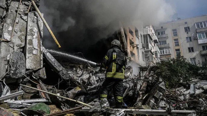 Russian missile enters Polish airspace as Moscow lashes out at Ukraine after ISIS&nbsp;attack