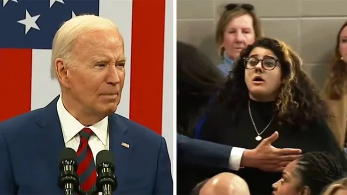 Biden concedes to pro-Palestinian protesters after multiple interruptions: ‘They have a&nbsp;point’