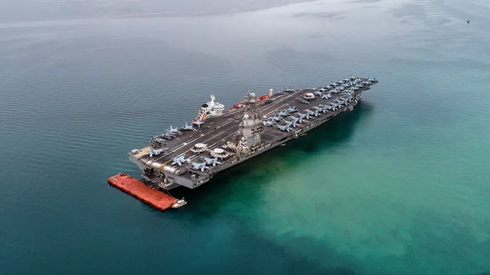 Navy makes shocking aircraft carrier decision while China threat&nbsp;rises