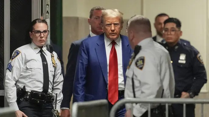 New York court expands gag order against Trump days after fiery rant that named judge’s&nbsp;daughter