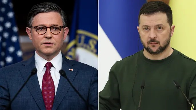 House passes $60B Ukraine aid bill as GOP rebels threaten to oust&nbsp;Johnson