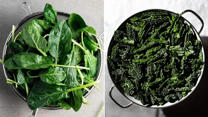 Spinach vs. kale: Which is ‘better’ for you? Nutritionists settle the great&nbsp;debate