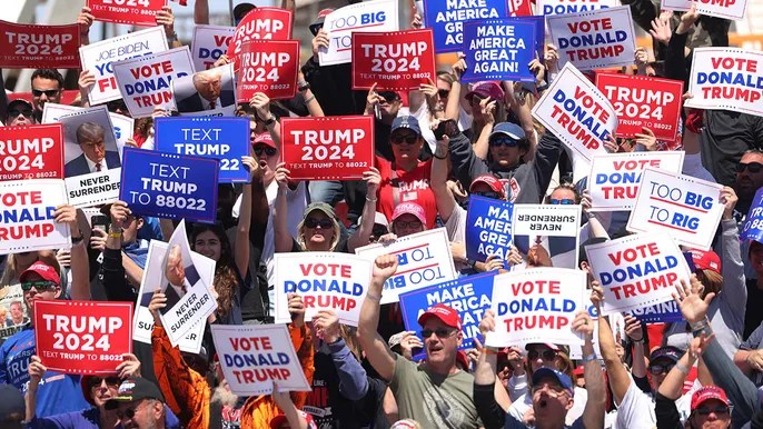 Trump supporters flock to massive New Jersey campaign rally to hear former president speak amid ongoing&nbsp;trials