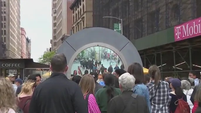 NYC art ‘portal’ to Dublin to close temporarily following bad behavior, including nudity,&nbsp;mischief