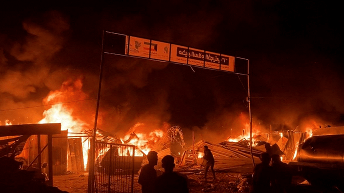 Israeli airstrike on Rafah kills 2 top Hamas commanders, dozens of&nbsp;civilians