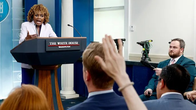 Jean-Pierre clashes with reporters pressing her about neurologist’s White House visits: ‘I do take&nbsp;offense’