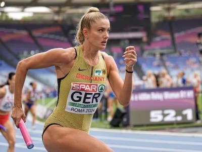 Alica Schmidt, track star known as ‘world’s sexiest athlete,’ emotional as she learns Olympics&nbsp;fate