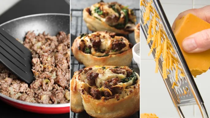Breakfast is served as homemade beef sausage sticky buns offer a ‘delicious twist’