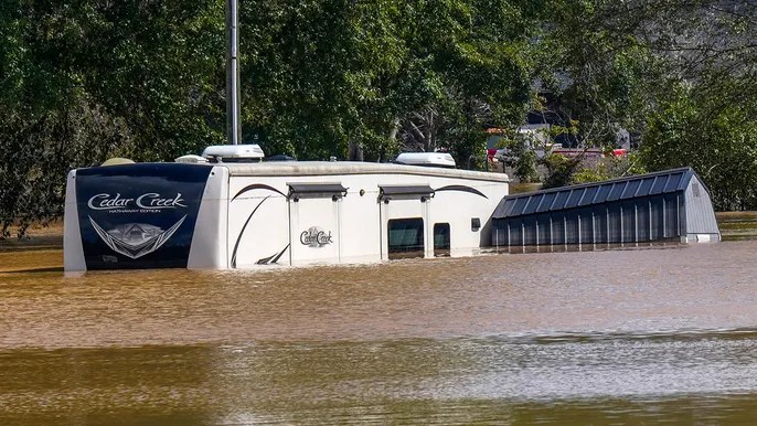 Hurricane Helene wreaks havoc across Asheville, NC; National Guard deployed, 119&nbsp;rescued